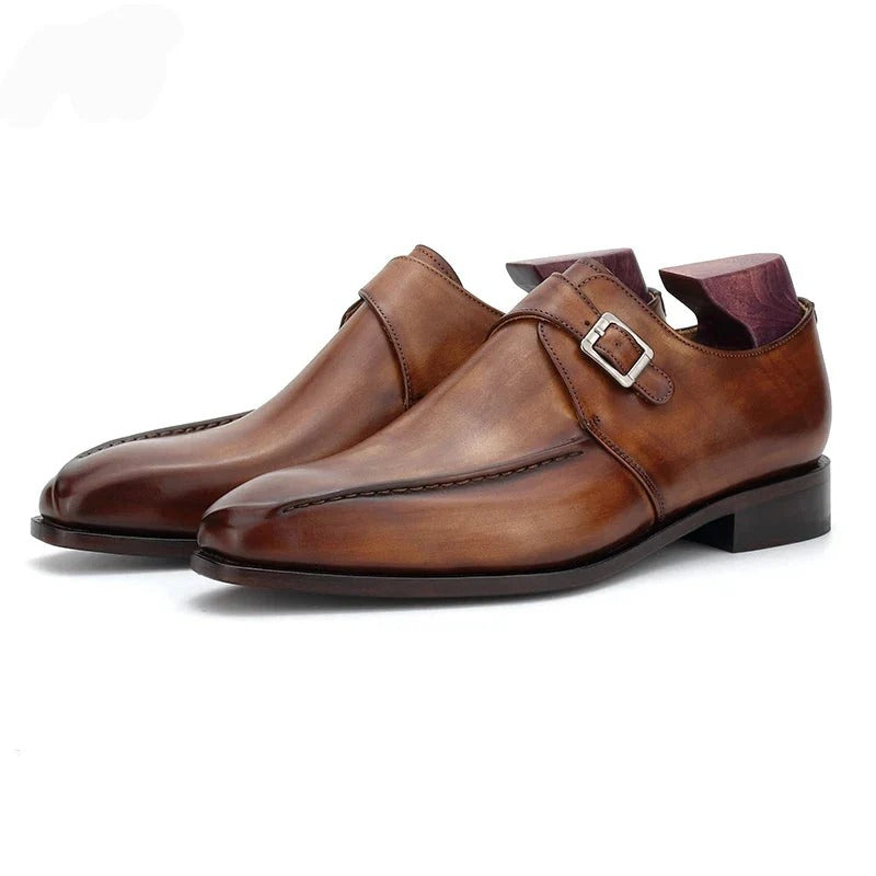 Elegant Monk Straps Dress Shoes