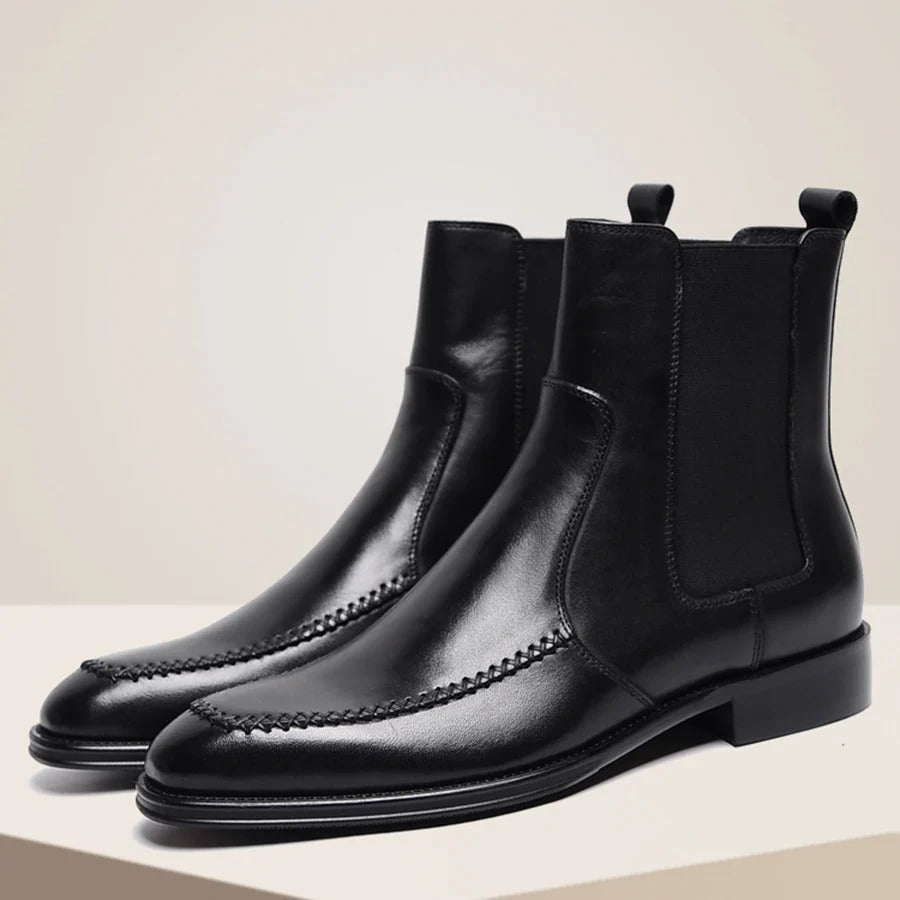 Attractive Pointed Toe Chelsea Boots