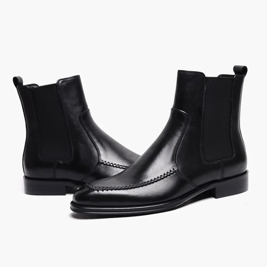Attractive Pointed Toe Chelsea Boots