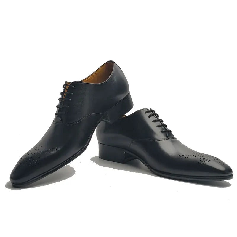Luxury Handmade Leather Oxford Shoes