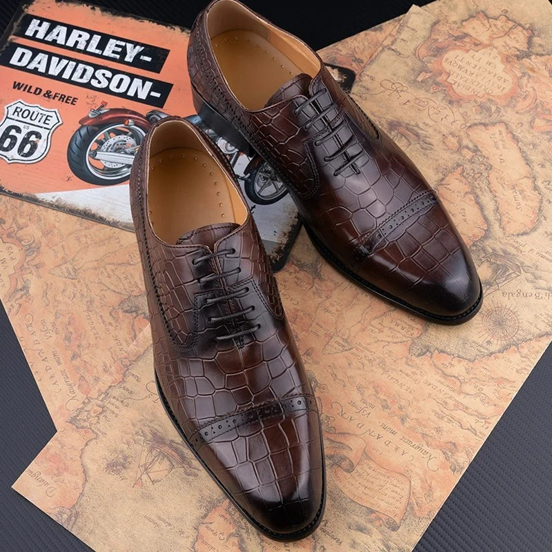 Classic Leather Oxford Shoes