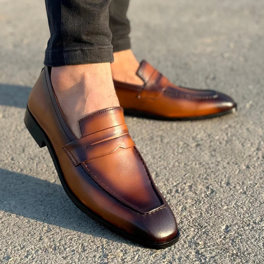 Ranaxus Leather Shoes For Men