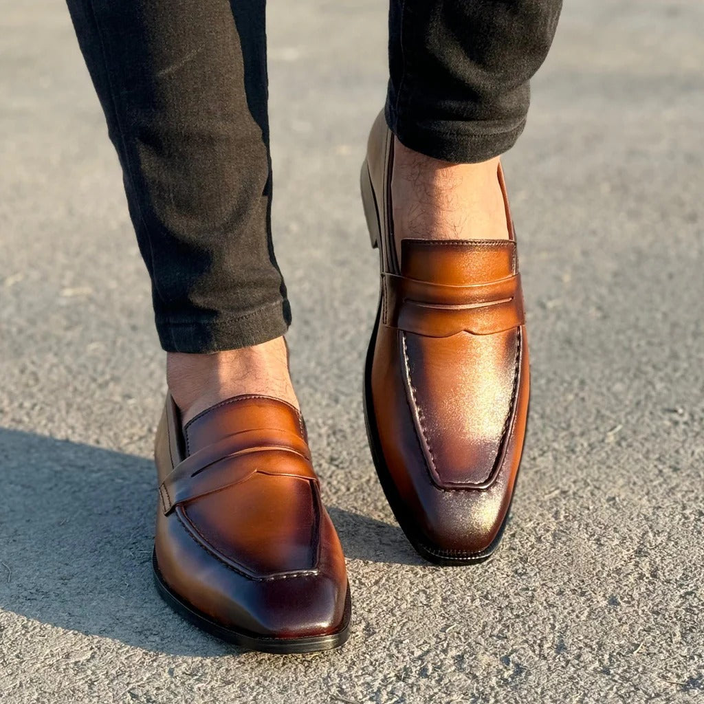 Ranaxus Leather Shoes For Men