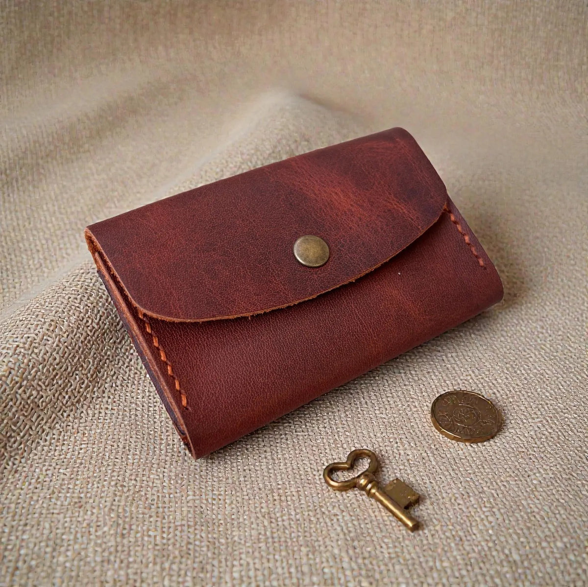 Leather Handmade Card Holder