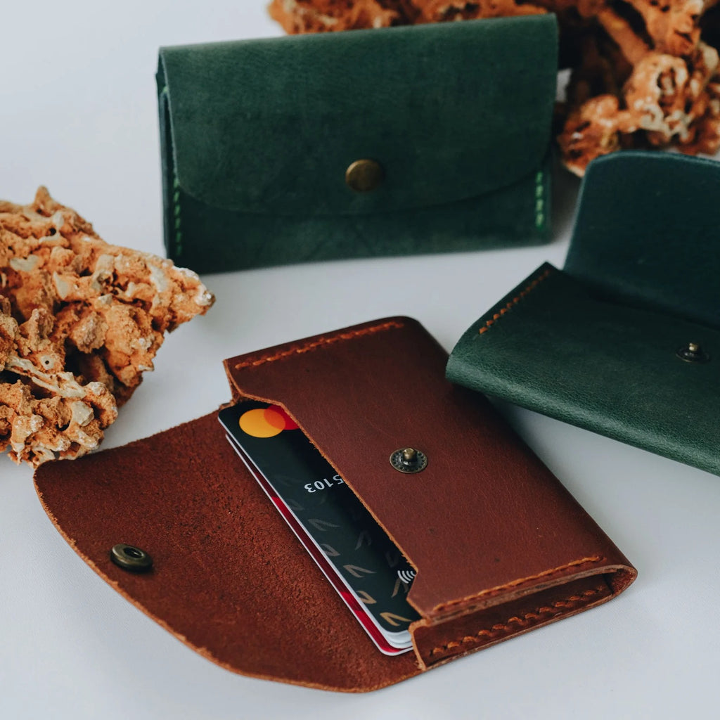 Leather Handmade Card Holder