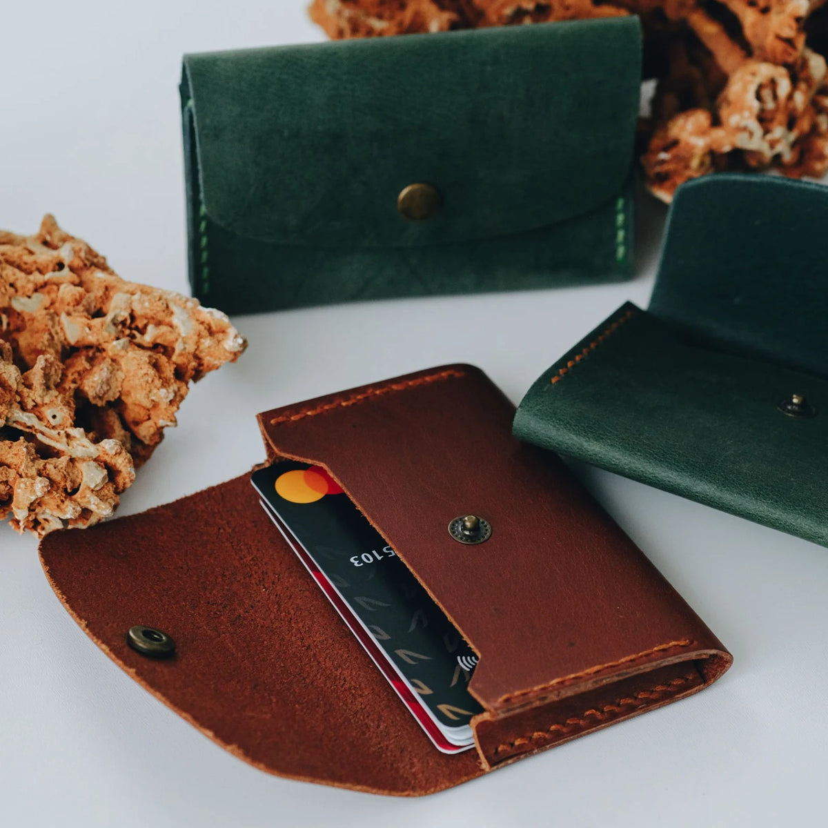 Leather Handmade Card Holder