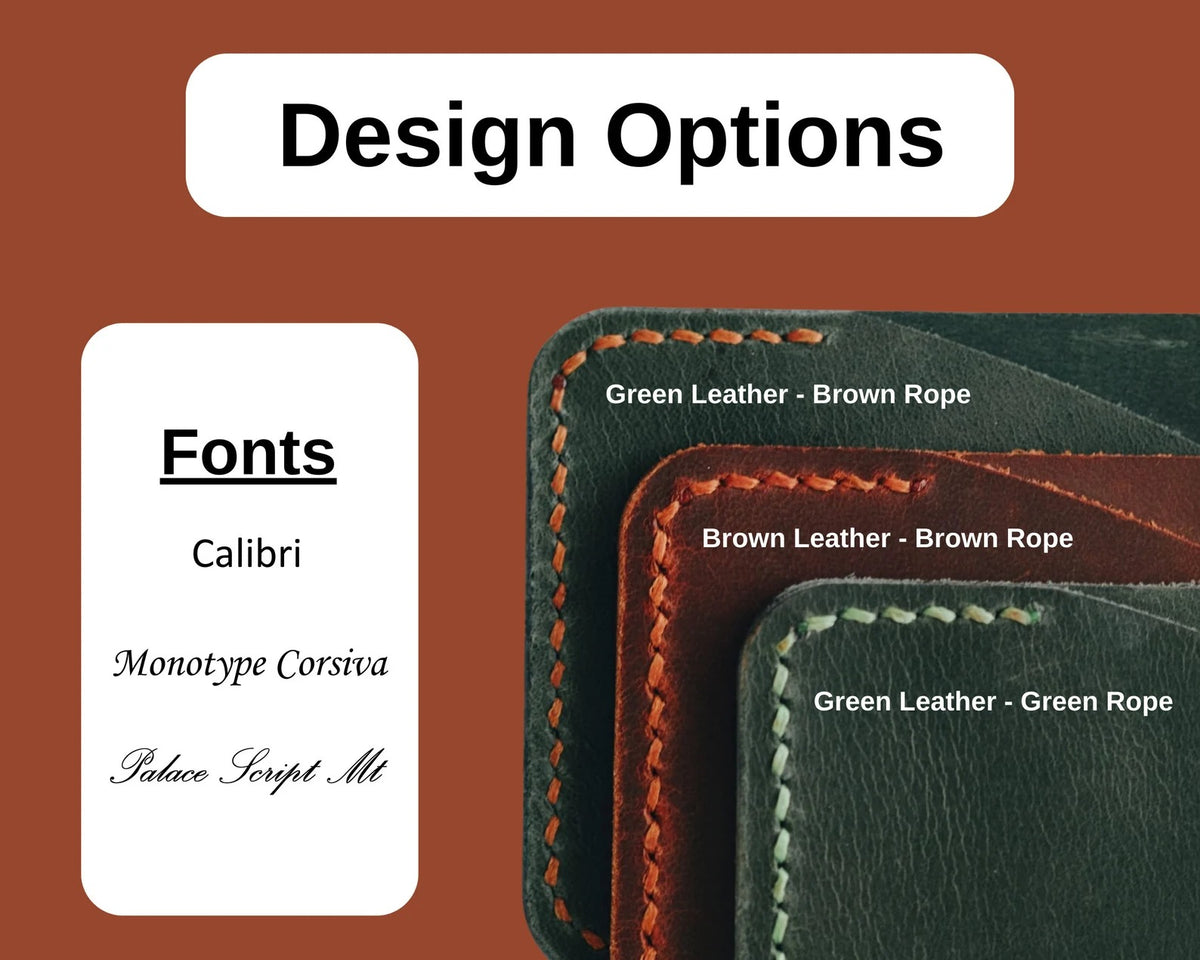 Leather Handmade Card Holder