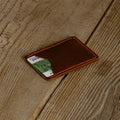 Handmade Leather Slim Card Holder: Minimalist Wallet