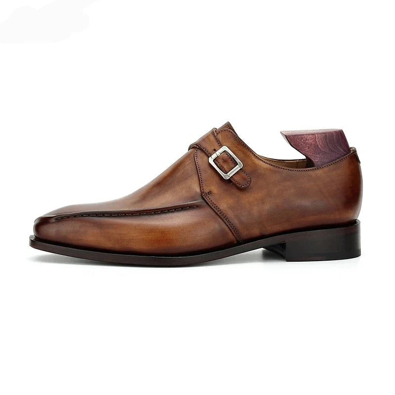 Elegant Monk Straps Dress Shoes