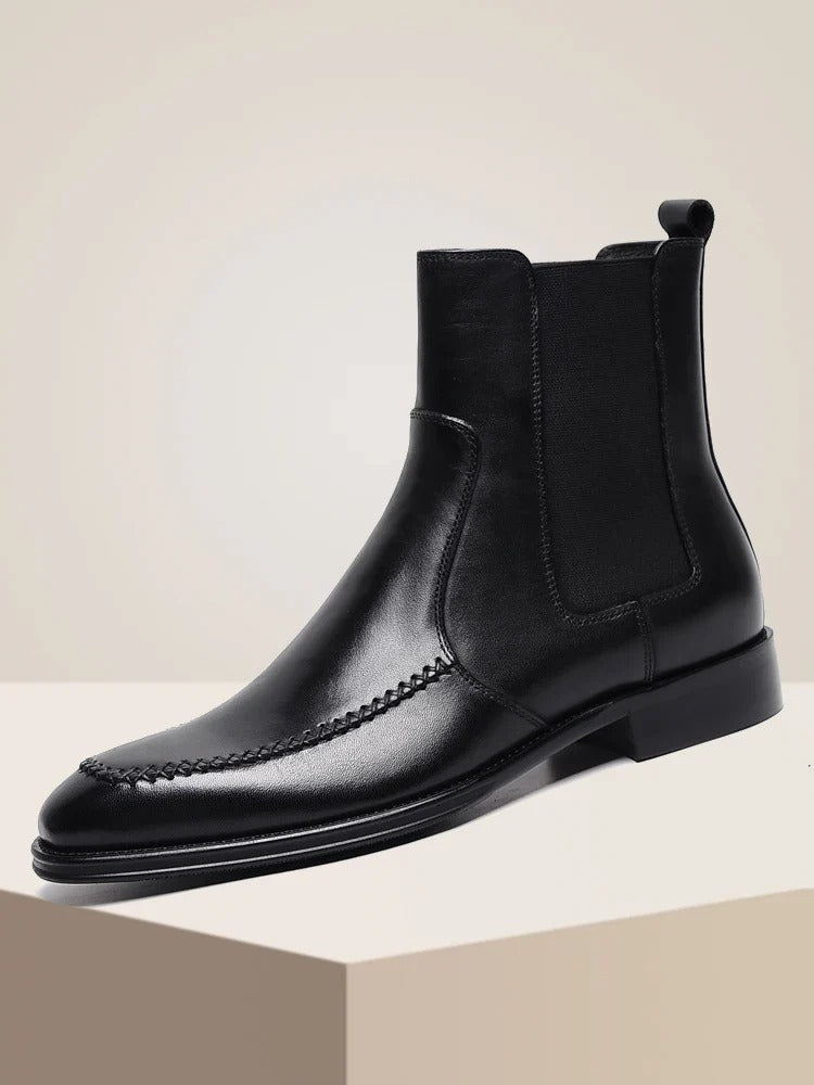 Attractive Pointed Toe Chelsea Boots