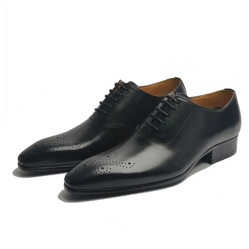 Luxury Handmade Leather Oxford Shoes