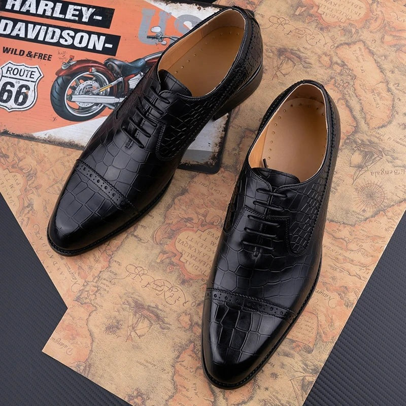 Classic Leather Oxford Shoes