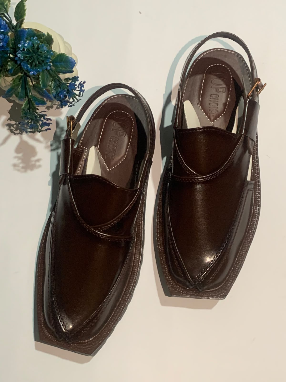 Ranax Men's Premium Leather Sandals – Comfortable Casual Summer Footwea