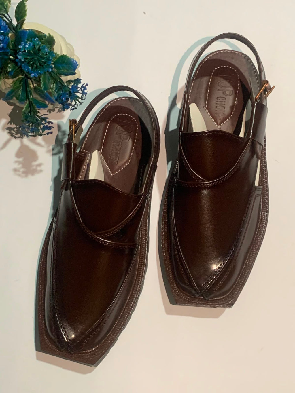 Ranax Men's Premium Leather Sandals – Comfortable Casual Summer Footwea
