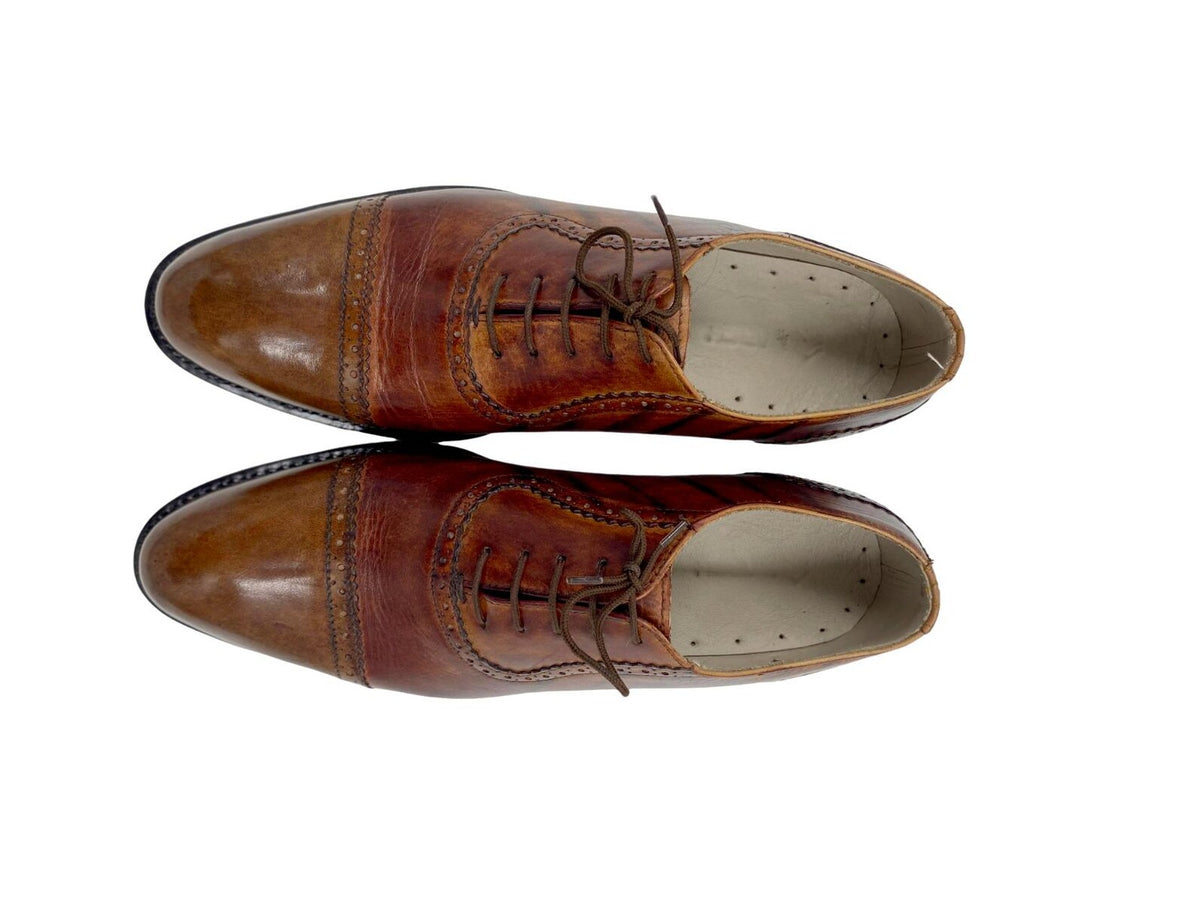 Handmade Leather Oxford Shoes: Custom Wedding Dress Shoes for Men