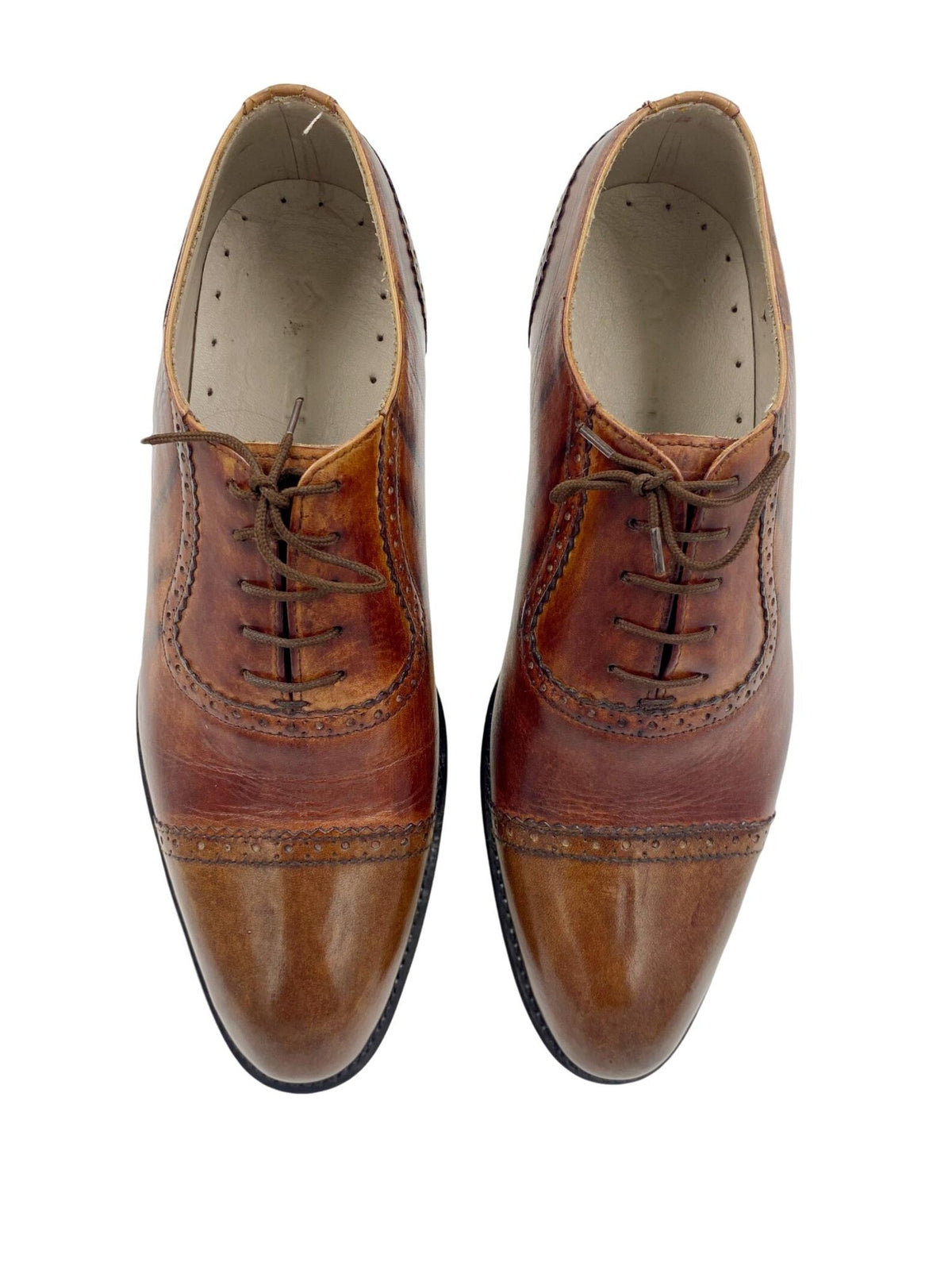 Handmade Leather Oxford Shoes: Custom Wedding Dress Shoes for Men